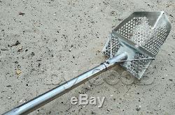 Metal Detecting Sand Scoop Hunting Tool Shovel +Collapsible Handle Shark v10 PRO