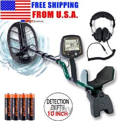 Metal Detector 11 Coil Long Range Gold Detector Induction With Accessories