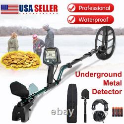 Metal Detector 11 Coil Long Range Gold Detector Induction With Full Accessories