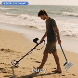 Metal Detector Accessories Digging Tools, Beach Sand Scoop with Long Carbon Fi