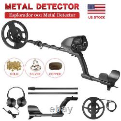 Metal Detector For Adults Automatic Gold Finder Waterproof Deep Sensitive Coil
