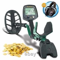 Metal Detector For Adults with LCD Display 11'' DD Waterproof Coil Adjustable Stem