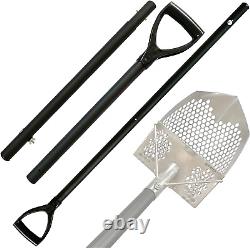 Metal Detector Hunting Sand Scoop Shovel Travel Collapsible Light Strong Carbo