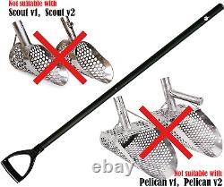 Metal Detector Hunting Sand Scoop Shovel Travel Collapsible Light Strong Carbo