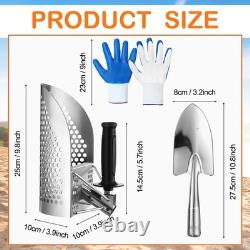 Metal Detector Kit Accessories Include Metal Detector Pinpointer, Sand Sifter