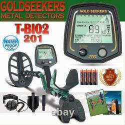 Metal Detector Kit Waterproof Coil with Free Accessory Bundle Plus Pro Pointer AT