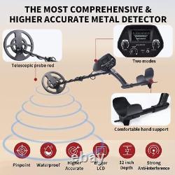 Metal Detector Kit for Adult with Waterproof Coil and Headphone Plus Accessories