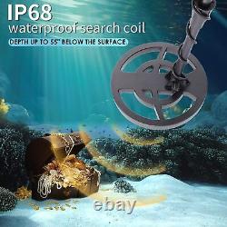 Metal Detector Kit for Adult with Waterproof Coil and Headphone Plus Accessories