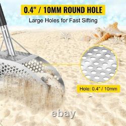 Metal Detector Sand Scoop Detecting Hunting Scoop with Carbon Fiber Handle