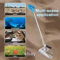 Metal Detector Sand Scoop7mm Round Holes Made of Metal Long and Short Handles