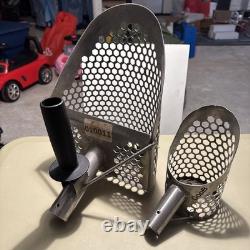 Metal Detector Scoops CooB Stainless Steel 2 Scoop Lot of 2