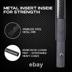 Metal Detector Shovel Travel Carbon Handle Total Length 45.5' Diam 1.1 for Scoop