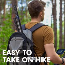 Metal Detector Shovel Travel Carbon Handle Total Length 45.5' Diam 1.1 for Scoop