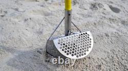 Metal Detector Shovel Wet Beach Sand Stainless Steel Scoop Water Digging Tool