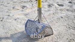 Metal Detector Shovel Wet Beach Sand Stainless Steel Scoop Water Digging Tool