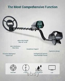 Metal Detector and Accessories, Higher Accuracy Adjustable LCD Display Outdoor