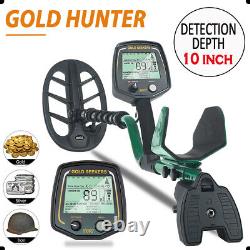 Metal Detector for Adult with 10 Waterproof Coil and Headphone Plus Accessories