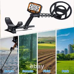 Metal Detector for Adults 10-inch Waterproof Coil and Headphone Plus Accessories