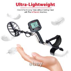 Metal Detector for Adults 11-inch Waterproof Coil and Headphone Plus Accessories