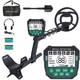 Metal Detector for Adults Professional, Advanced DSP Chip, Waterproof black