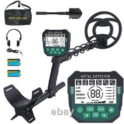 Metal Detector for Adults Professional, Advanced DSP Chip, Waterproof black