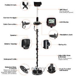 Metal Detector for Adults Professional & Waterproof Detector with 3 Accessories