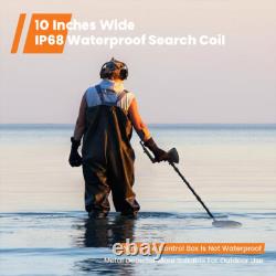 Metal Detector for Adults Professional with LCD Display Waterproof Coil Searcher