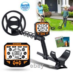 Metal Detector for Adults Professional with LCD Display, Waterproof Gold & Metal