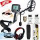 Metal Detector with 11 IP68 DD Coil and 3 Accessories All Metal Treasure Hunter