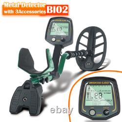 Metal Detector with Waterproof Coil PinPointer and Carry Bag with LCD Screen 19kHz
