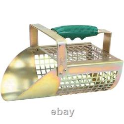 Metal Sand Scoop Alloy Steel 21x10.5 Inch Padded Handle Outdoor Gear