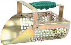 Metal Sand Scoop Alloy Steel 21x10.5 Inch Padded Handle Outdoor Gear