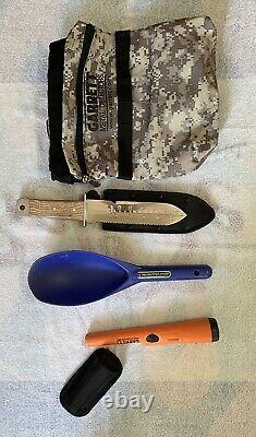 Metal detector used Garrett ATX with Some Extra Accessories