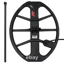 Minelab 15 x 12 EQX 15 DD Waterproof Coil + Lower Rod Equinox & Xterra Series $