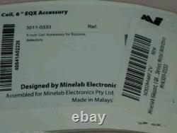 Minelab 6in Coil Accessory for Equinox Metal Detectors MPN 3011-0333