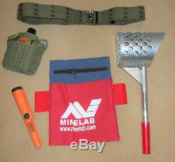 Minelab CTX 3030 Metal Detector (MINT) Super Beach Pkg, 2 Coils, Garrett Pointer