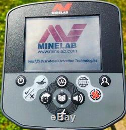 Minelab CTX 3030 Metal Detector, with 2 coils, and accessories