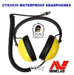 Minelab CTX3030 Waterproof Headphones, Authorized Minelab Dealer PN. 3011-0134