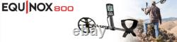 Minelab EQUINOX 800 Multi Frequency Metal Detector with FREE EQX 6 Search Coil