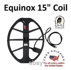 Minelab Equinox 15 inch Coil Equinox Accessories 15 x 12 Round Double-D