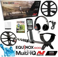 Minelab Equinox 600 Waterproof Metal Detector w 11 DD Coil 3720-0001