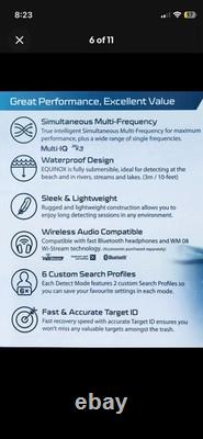 Minelab Equinox 800 Waterproof Metal Detector Kit with Accessories