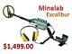 Minelab Excalibur II 1000 Metal Detector with 10 Coil Best Water Detector Ever
