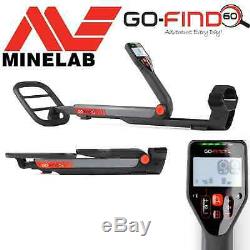 Minelab GO-FIND 60 Metal Detector + Accessories + Carry Bag Beach Coins Gold NEW