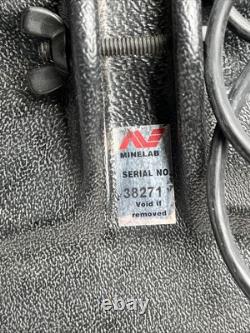 Minelab GP Series 17.5 coil 1800 Metal Detecting Barely Used TESTED & WORKING