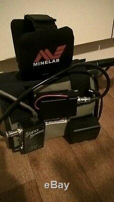Minelab GP3000 metal detector, extra coils and accessories
