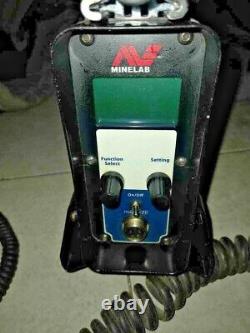 Minelab GPX 5000 Metal Detector with 2 coil (11DD 14Mono)