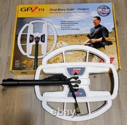 Minelab GPZ-7000 Metal Detector 19 Super Deep Gold Coil. See pics & chart