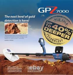 Minelab GPZ-7000 Metal Detector 19 Super Deep Gold Coil. See pics & chart