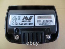 Minelab GPZ 7000 Metal Detector 7.2v 10ah (72Wh) Replacement Li-Ion Battery